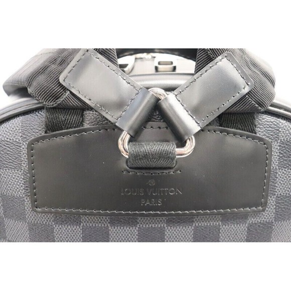 LOUIS VUITTON - Josh Damier Graphite Backpack - Black Canvas main image 6